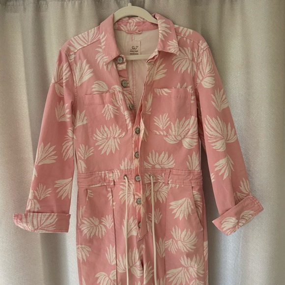 Cinq à Sept Jubilee Jumpsuit in Sakura Pink Size Small - Picture 4 of 10